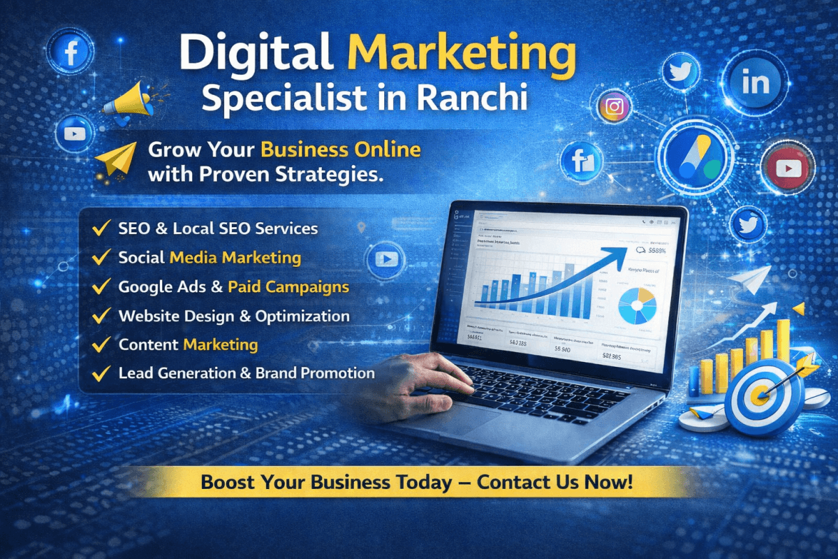 Digital marketing specialist in ranchi